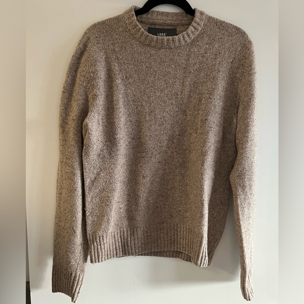 H&M tan sweater